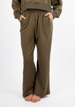 D Karen Spodnie DK-K-B26 KHAKI BAWEŁNA