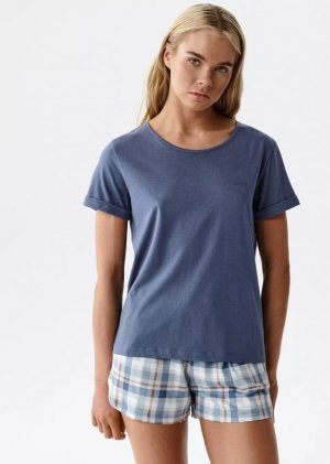 Atlantic PIŻAMA ATLANTIC NLP-512 WL26 GRAFITOWY