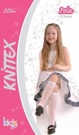 Knittex 1 PODKOLANÓWKI KNITTEX DZIEWCZĘCE POLA PROMO
