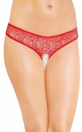 SoftLine Collection 1 G-String 2446 - red PROMO
