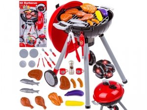 Grill Na Nóżkach Z Pokrywą, Ruszt + Akcesoria - WYSYŁKA 24H