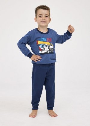 CORNETTE PIŻAMA BOY KIDS 478/162 WORK ZONE DR