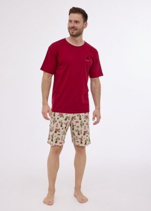 CORNETTE PIŻAMA MĘSKA 326/275 SHERLOCK R.3XL-5XL