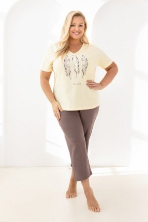 REGINA PIŻAMA DAMSKA 742 KR R.XL-5XL