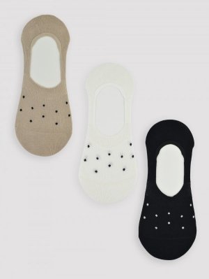 NOVITI STOPKI DAMSKIE SN061 NISKIE KROPKI SILIKON