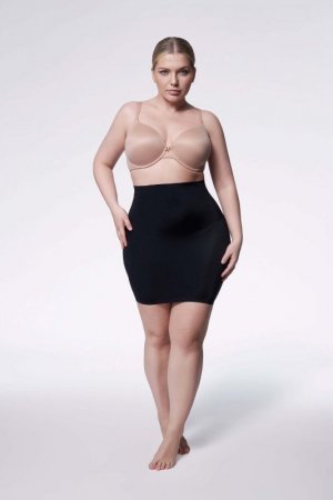 Julimex Wyszczuplająca półhalka 220 Basic Half Slip Czarna