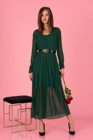 Merribel Sukienka Mariedam Dark Green + pasek GRAETIS!