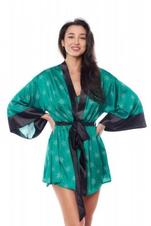 Anais Peniuar Aster Robe Green