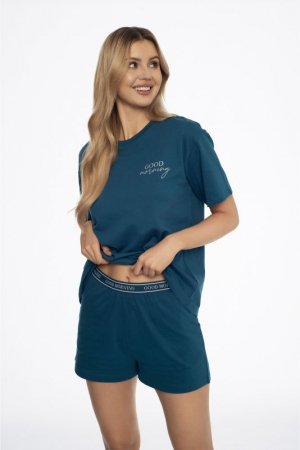 Henderson Ladies Piżama Abstract 41314-69X Morska