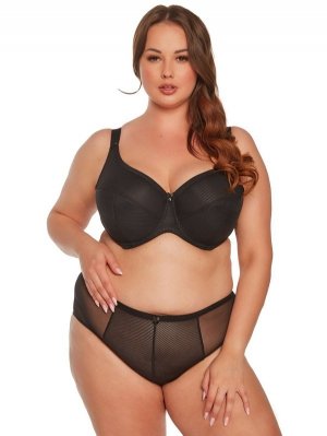 Gaia Biustonosz Sonia 1058 Maxi Czarny