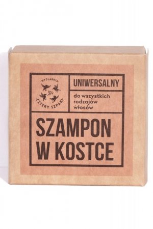 Mydlarnia Cztery Szpaki Uniwersalny szampon do włosów w kostce kosmetyki do włosów szampon