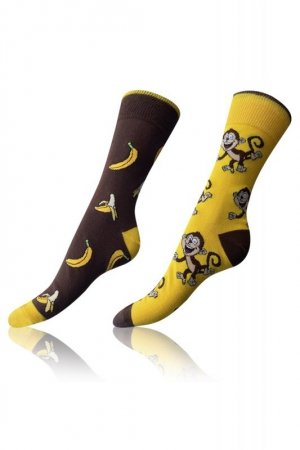 Bellinda Crazy Socks BE491004-306 3-pack bielizna skarpety za kostkę