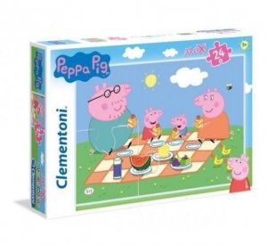 Clementoni Puzzle 24 elementy Maxi Świnka Peppa - WYSYŁKA 24H
