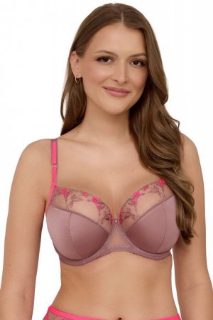 Ava Biustonosz semi soft Muse 2217 mocha rose plus