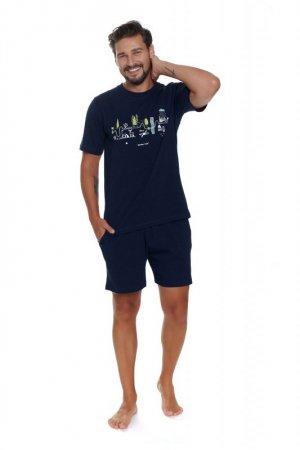 Doctornap Piżama męska PMB 5355 navy blue