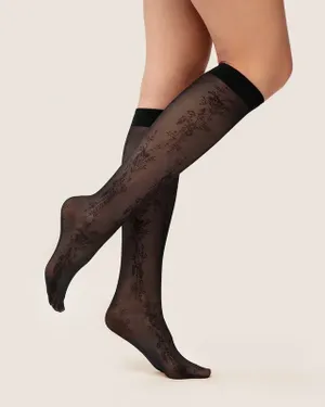 Gabriella Podkolanówki Nola 1245 czarne