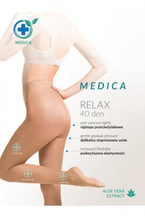 Gabriella Gabriella rajstopy relax medica 40 den