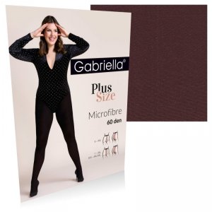 Gabriella Rajstopy microfibra 60 den 162 bordo