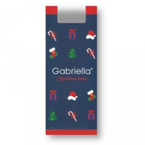 Gabriella Skarpetki Christmas 517 nero