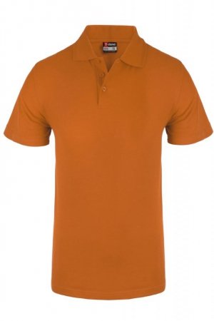 Esotiq-Henderson Koszulka polo t-line 19406 pomarańczowa