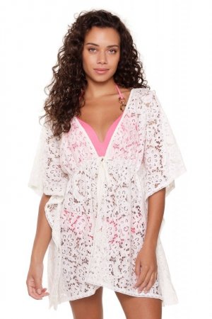 LingaDore Tunika plażowa 7219 off white