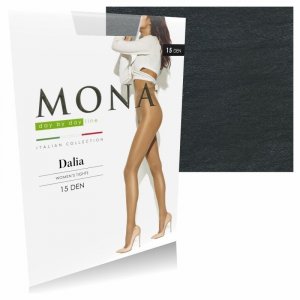 Mona Rajstopy Dalia 15 den czarne