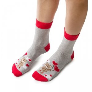 Steven Skarpety Walentynkowe 136 127 miś szare