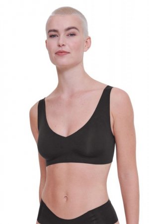 Sloggi Biustonosz Bralette Zero Feel 2.0 czarny