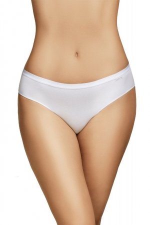Selene 400 BIKINI Dwupak klasycznych bawełnianych fig , blanco-białe