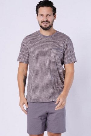Piżama Hotberg 1753 Mateusz kr/r M-2XL