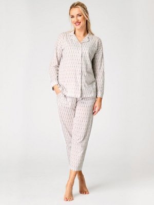 Piżama Key LNS 879 A26 dł/r S-XL rozpinana