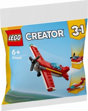 LEGO Klocki Creator 30669 Kultowy czerwony samolot - WYSYŁKA 24H