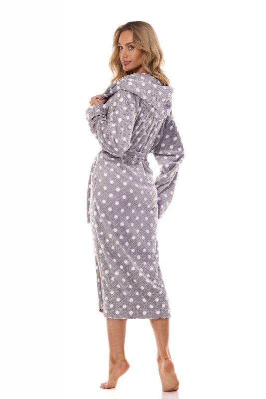 L&L Szlafrok 2406 LONG DOTS