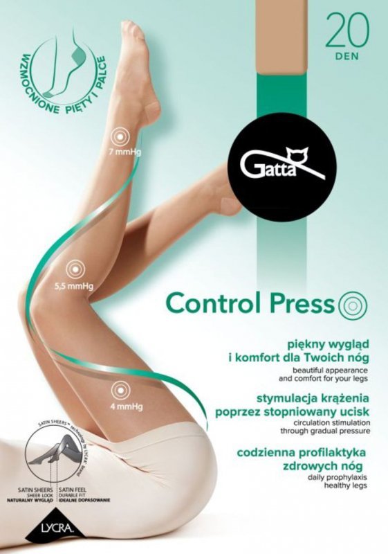 GATTA CONTROL PRESS - RAJSTOPY DAMSKIE