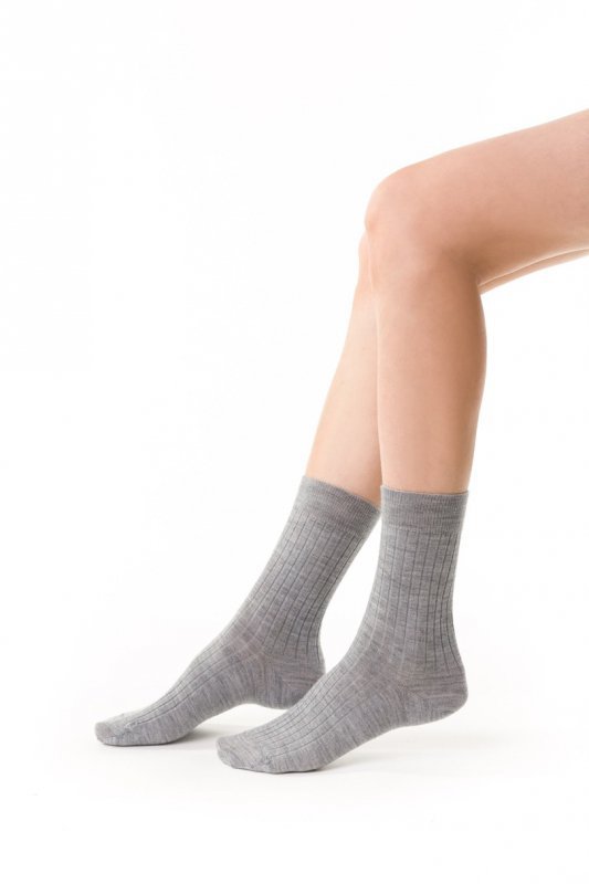 STEVEN SKARPETY DAMSKIE BEZUCISKOWE MERINO WOOL 130