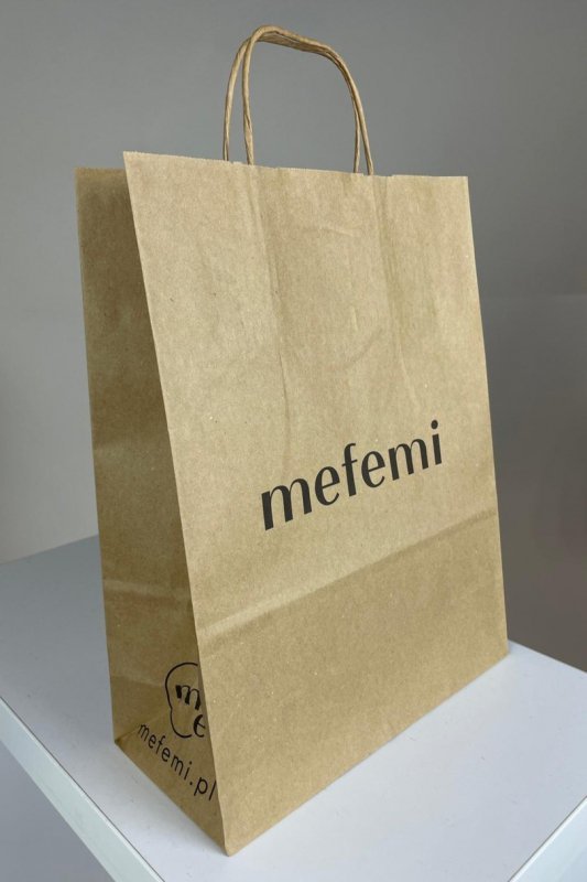 MEFEMI BY NIPPLEX TORBA PAPIEROWA MEFEMI 25X11X32