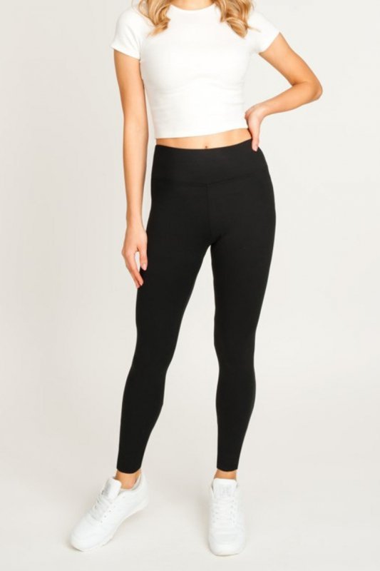 NOVITI LEGGINSY GŁADKIE LE001