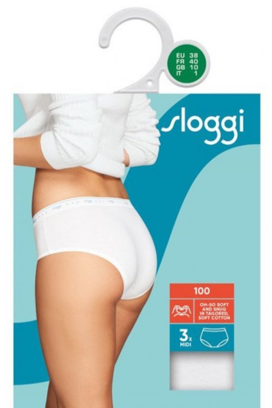 SLOGGI FIGI DAMSKIE SLOGGI 24/7 100 H Midi 3P