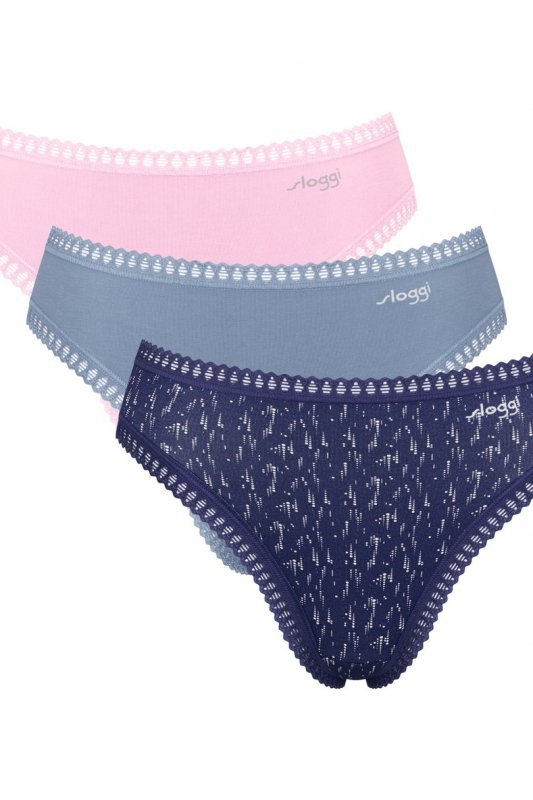 SLOGGI FIGI SLOGGI GO CRUSH HIGH LEG C3PACK V004