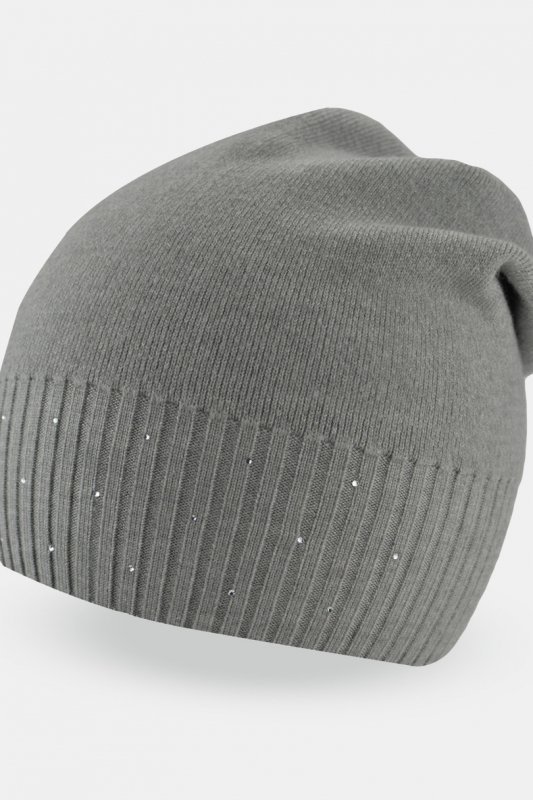 NOVITI CZAPKA DAMSKA Z MODALEM CEKINY CZ103