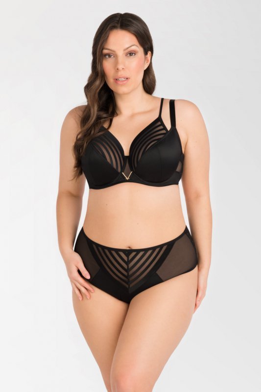 GORSENIA BIUSTONOSZ MIĘKKI YOKO K810 CZARNY