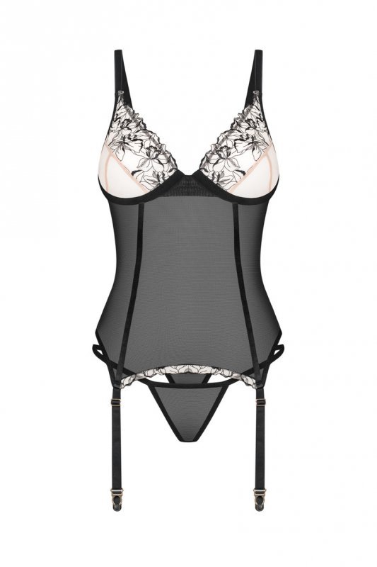 OBSESSIVE Vila Blanes gorset i stringi