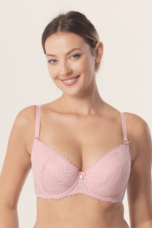 MEFEMI BY NIPPLEX Biustonosz Petra push różowy