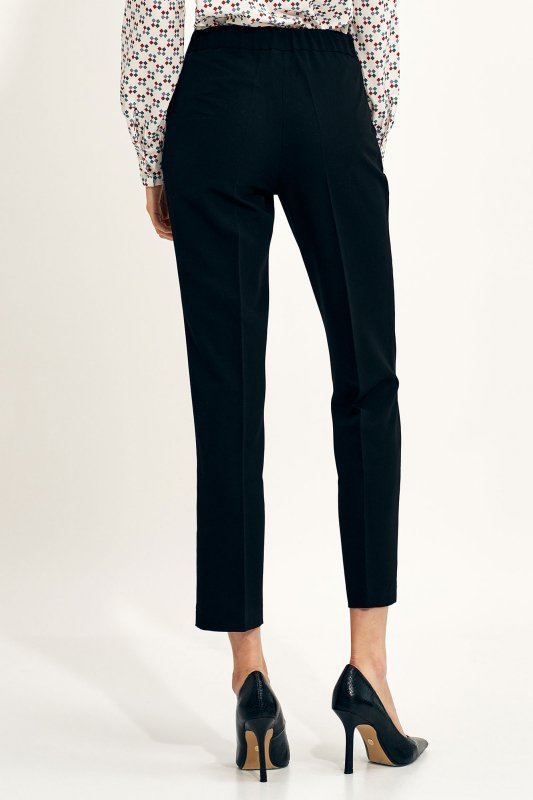 Nife Czarne spodnie chino - SD70