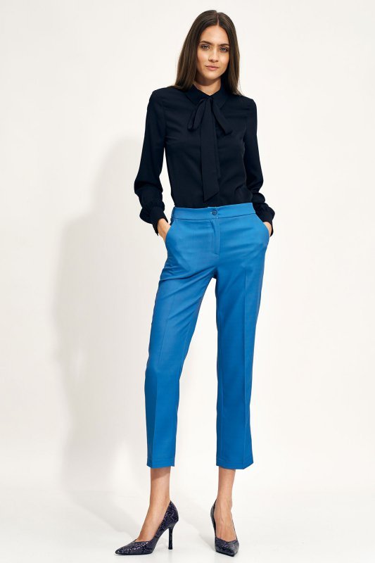 Nife Niebieskie spodnie chino - SD70