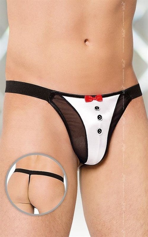 SoftLine Collection Thong 4433 biały