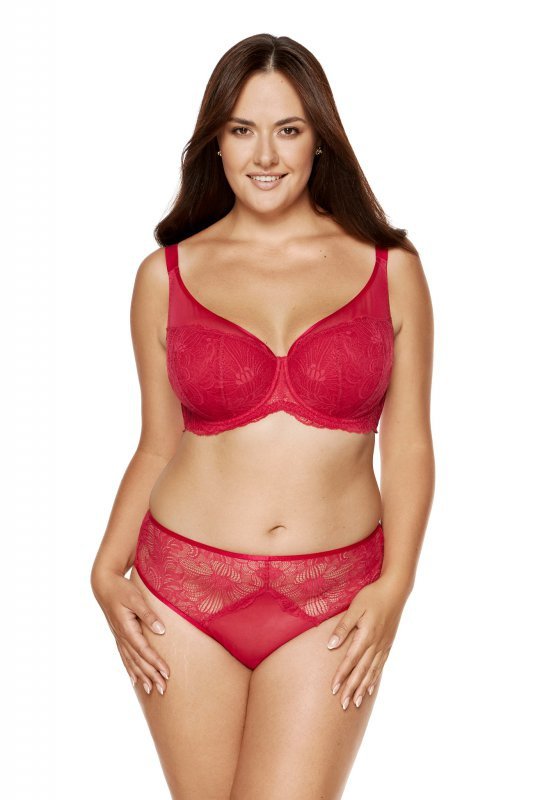 Gorteks Rouge/F figi koronkowe czerwone