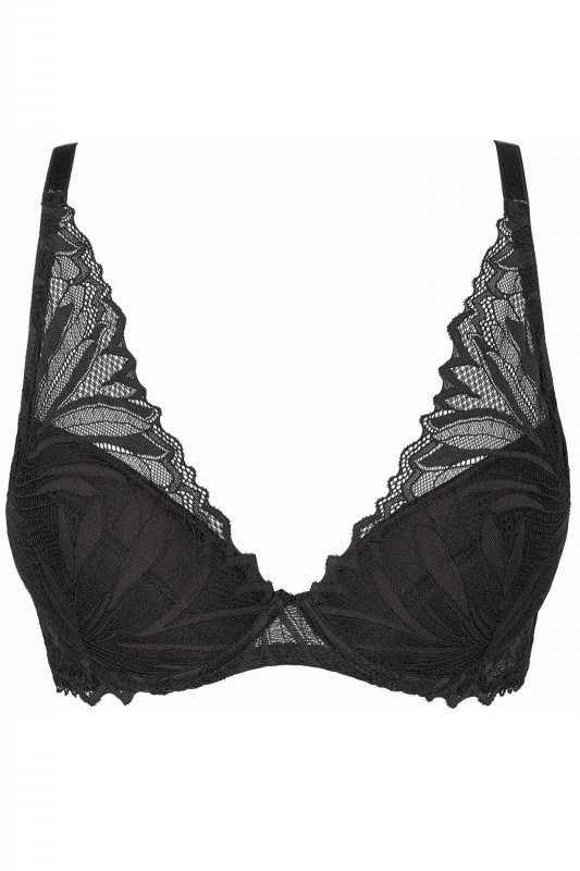 Gorteks Eclipse/B1 biustonosz push-up czarny