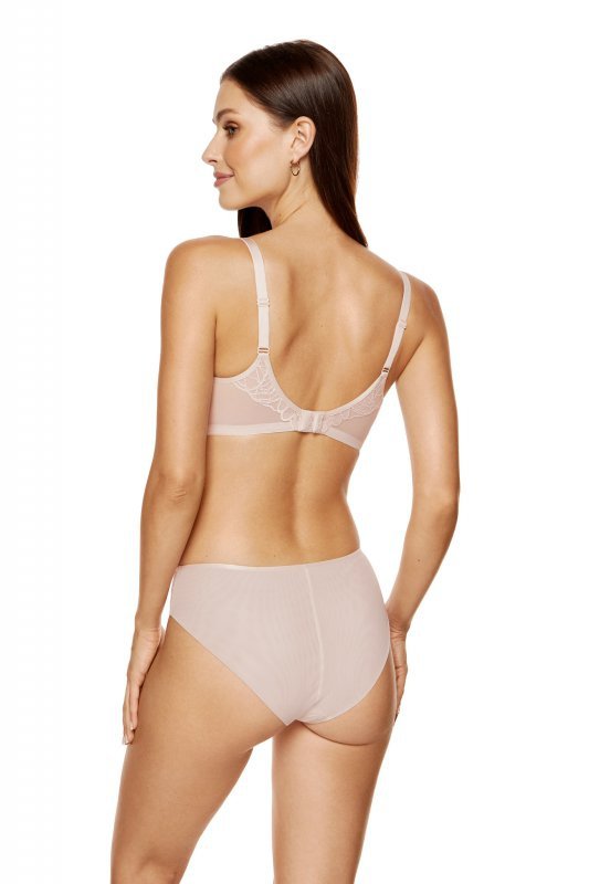 Gorteks Femme/B5 biustonosz gładki z ozdobną koronką