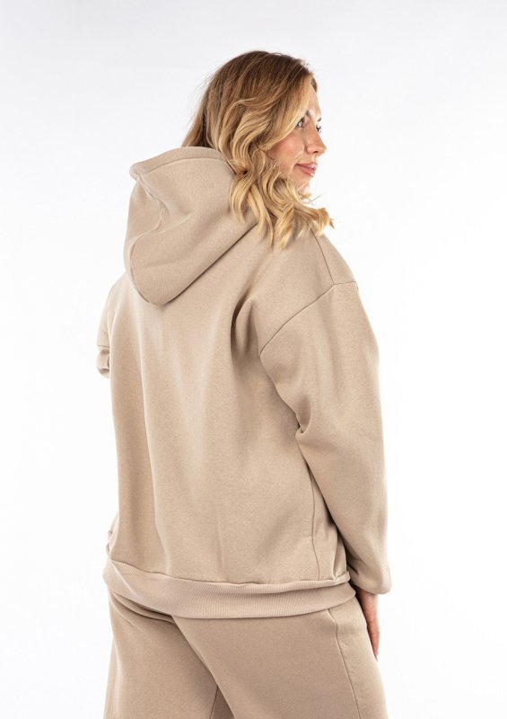 D Karen Bluza DK-K-B6-H1 CAPPUCCINO BAWEŁNA GRUBA